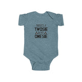 Funny Baby Onesie - "There's a Twosie in My Onesie" Infant Bodysuit