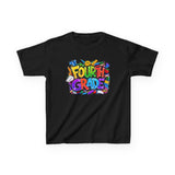 Fourth Grade Kids T‑Shirt — Colorful Back-to-School Tee