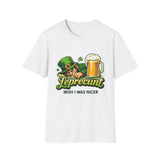 Irish I Was Nicer 'Leprecunt' Funny St. Paddy's Day T-Shirt
