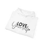 Love Yourself Hoodie — Inspirational Self-Care Pullover