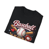 Baseball Mom T-Shirt — Cool Animal Print Design