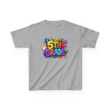 5th Grade Kids T-Shirt — Colorful Back-to-School Graduation Tee