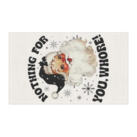 Funny Santa Tea Towel