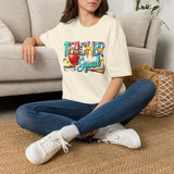 Teacher Squad T-Shirt — Colorful School Apple & Pencil Design for Educators