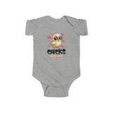 Infant Bodysuit — "Chicks Dig Me" Cute Humorous Baby Onesie