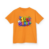 1st Grade Kids T‑Shirt – Colorful Back to School Design