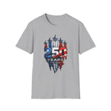4th of July Unisex T-Shirt - Patriotic '250' Celebration Tee