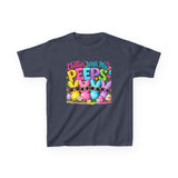 Kids Tee — "Chillin' With My Peeps" Bunny Sunglasses Shirt