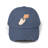 Funny "Va Fan Ghoul" Unisex Distressed Cap