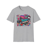She's a Teacher I Can Tell T-Shirt — Colorful Teacher Appreciation Tee Staten Island