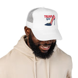 Trump Girl Trucker Hat — Feminine Heel Graphic (Pairs well with Matching Tee)