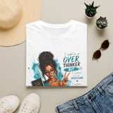 Overthinker Graphic T-Shirt — "I Might Be An Overthinker But..." Brunette Inspirational Tee