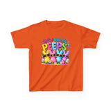 Kids Tee — "Chillin' With My Peeps" Bunny Sunglasses Shirt