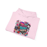 Teacher Life Hoodie — Colorful "Best Teacher Ever" School Supplies Graphic Staten Island