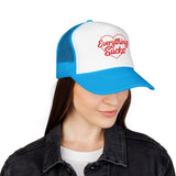 Everything Sucks Trucker Hat — Funny Foam Trucker for Bad Hair Days