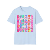 T-Shirt — "Helping Tiny Humans Do Big Things" Colorful Caregiver Tee
