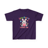 Kids Tee — "Some Bunny Loves Me" Colorful Easter Shirt
