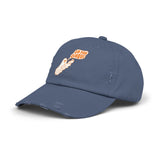 Funny "Va Fan Ghoul" Unisex Distressed Cap