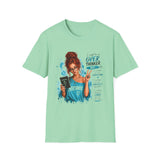 T-Shirt — “I Might Be an Overthinker But…I Overthink so I can Overcome” Red Head Graphic Tee for Overthinkers