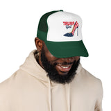 Trump Girl Trucker Hat — Feminine Heel Graphic (Pairs well with Matching Tee)