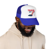 Trump Girl Trucker Hat — Feminine Heel Graphic (Pairs well with Matching Tee)