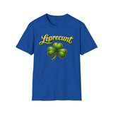 Leprecunt St. Paddy's Day T-Shirt — Funny Inappropriate Irish Humor Tee