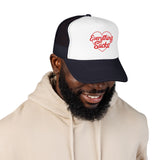 Everything Sucks Trucker Hat — Funny Foam Trucker for Bad Hair Days