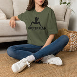 Vagitarian Funny T-Shirt — Hilarious Novelty Tee