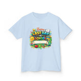 Personalizable Kids Tee — "Last Day of School" Customizable Shirt