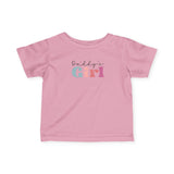 Daddy's Girl Infant Tee — Cute Pastel Baby Shirt for New Dads, Baby Shower Gift