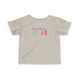 Daddy's Girl Infant Tee — Cute Pastel Baby Shirt for New Dads, Baby Shower Gift