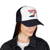 Trump Girl Trucker Hat — Feminine Heel Graphic (Pairs well with Matching Tee)