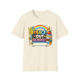 Peace Out School Tee — Personalized Last Day of School Shirt for Teachers