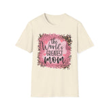 World's Greatest Mom Animal Print T-Shirt