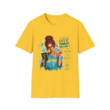 T-Shirt — “I Might Be an Overthinker But…I Overthink so I can Overcome” Red Head Graphic Tee for Overthinkers
