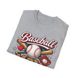 Baseball Mom T-Shirt — Cool Animal Print Design