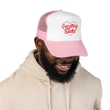 Everything Sucks Trucker Hat — Funny Foam Trucker for Bad Hair Days