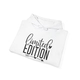 Limited Edition Hoodie – 'Limited Edition' Script & Arrow Graphic Pullover