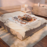 Whenever You Miss Me Snuggle This Blanket – Love Sassy Dog Memorial Velveteen Plush Blanket