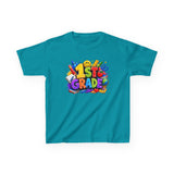 1st Grade Kids T‑Shirt – Colorful Back to School Design