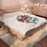 Difference Maker Plush Blanket — #TeacherLife Velveteen Throw