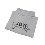 Love Yourself Hoodie — Inspirational Self-Care Pullover