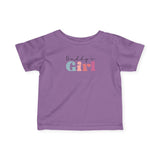 Daddy's Girl Infant Tee — Cute Pastel Baby Shirt for New Dads, Baby Shower Gift