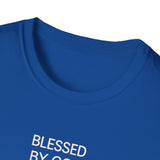 Blessed by God, Spoiled by My Husband — Personalized T-Shirt (Add Name & Position at Checkout)