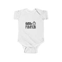 Infant Little Pumpkin Halloween Onesie