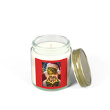 Coconut Apricot Holiday Candle – Grinch Santa Scented Jar (4oz & 9oz)