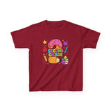 Second Grade Kids T‑Shirt – Cute Donut & School Icons Back-to-School Tee