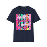 T-Shirt — "Helping Tiny Humans Do Big Things" Colorful Caregiver Tee