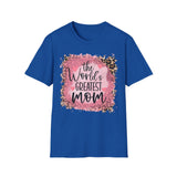 World's Greatest Mom Animal Print T-Shirt