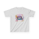 Personalized 'Peace Out Kindergarten' Kids Tee — Custom Name, Multiple Colors